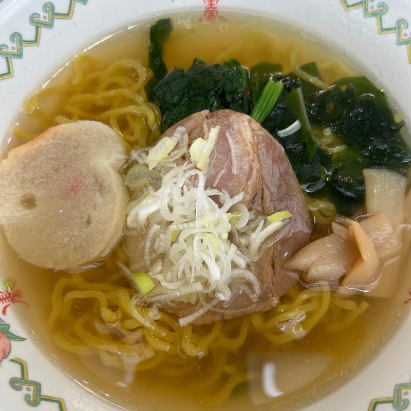 塩ラーメン(札幌市役所本庁舎食堂)