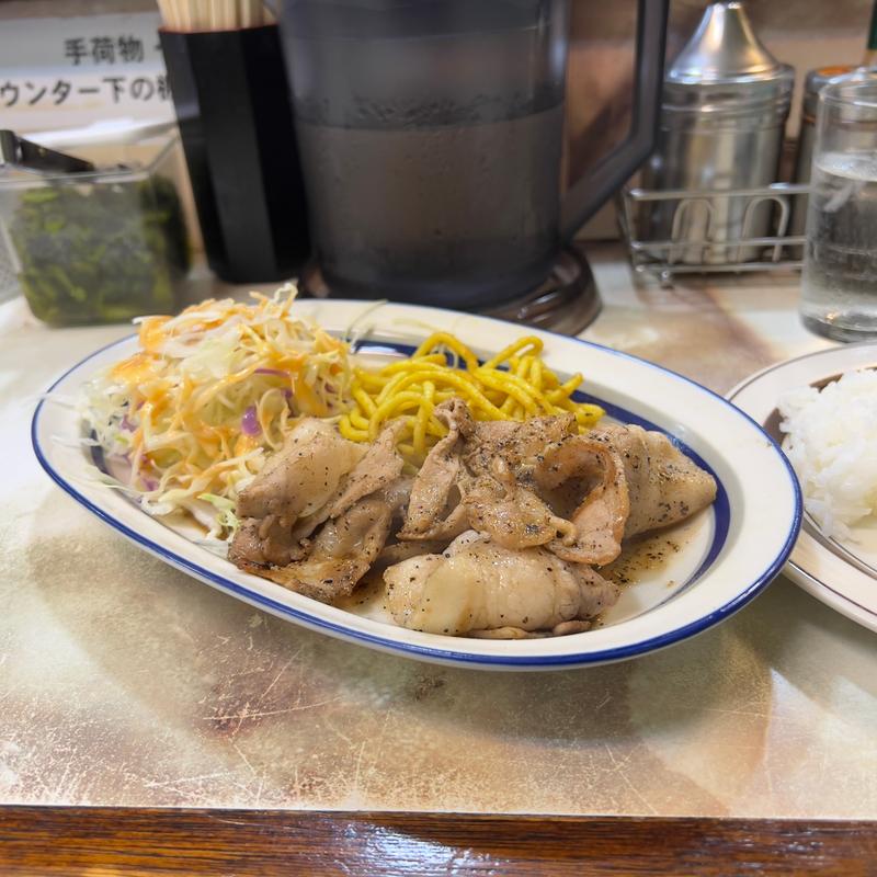 ポークからし焼肉ランチ(洋包丁 高田馬場店)