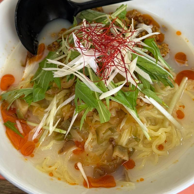 冷やしカレー豆乳ラーメン(とんとん )