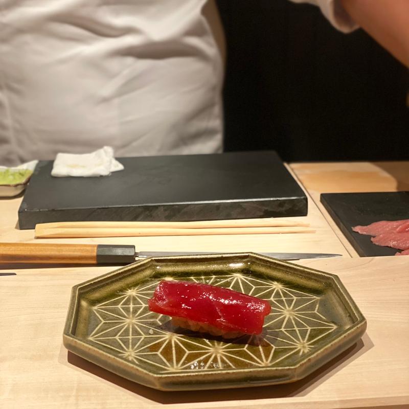 マグロ赤身(鮨 若尊)