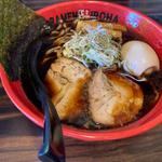 ブラックラーメン　煮卵