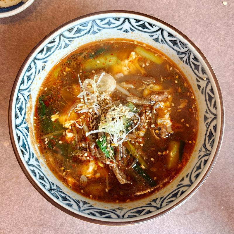 ユッケジャンクッパ(焼肉大王)