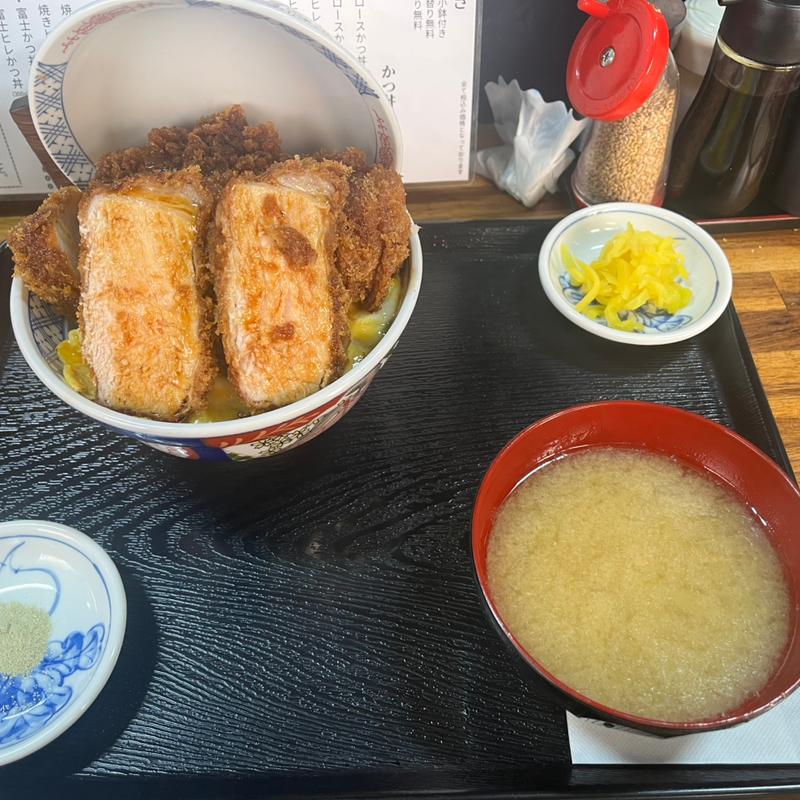 富士カツ丼(食事処 酒処 富士かつ 大山店)