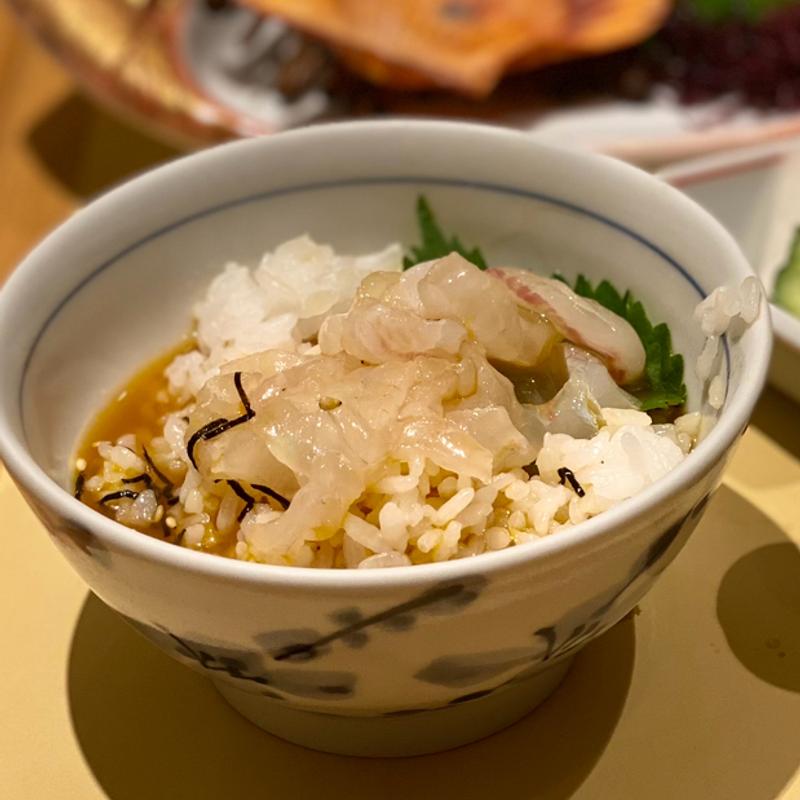 鯛めし(かどや 虎ノ門)