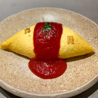 オムライス(お酒とヒトサラ 真皿)