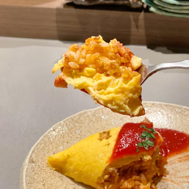 オムライス(お酒とヒトサラ 真皿)