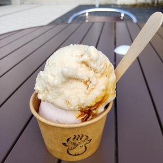 ジェラートダブル(もりおかみるくステーション)