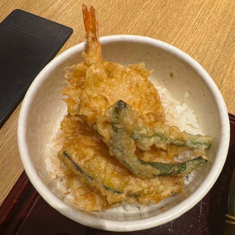 天丼セット(つゞらお 新百合ヶ丘エルミロード店)