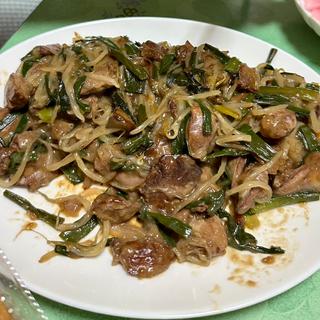 レバニラ炒め