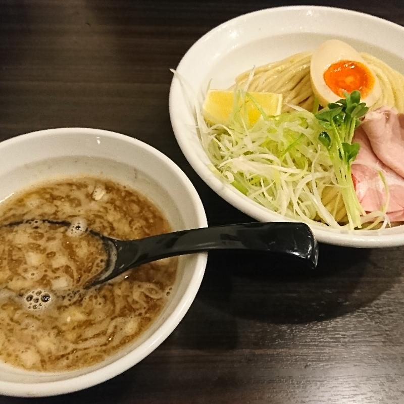 魚つけ麺(魚と豚と黒三兵)