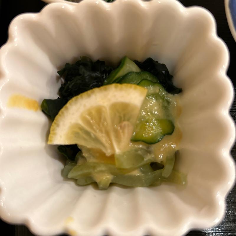 わかめの酢味噌和え(カフェ飯ｄａｅｎ)