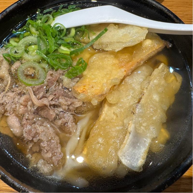 ごぼう天うどん(うどん 平（たいら）)