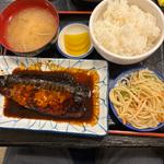 鯖の味噌煮定食(もみじ)