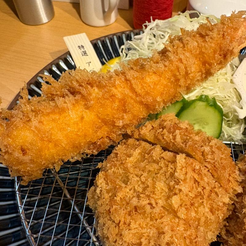 エビフライ(黒豚とんかつ ほり壱)