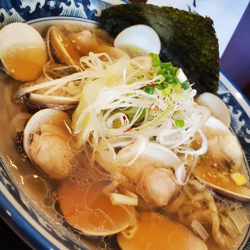 はまぐりラーメン(和風楽麺 四代目 ひのでや大宮店)