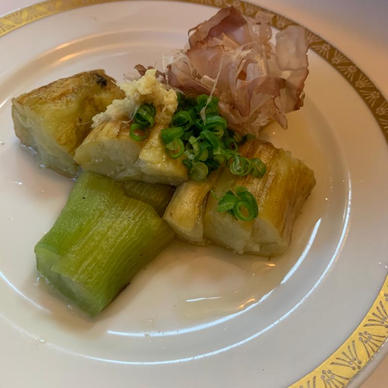 焼き茄子(ほそぼそ亭)