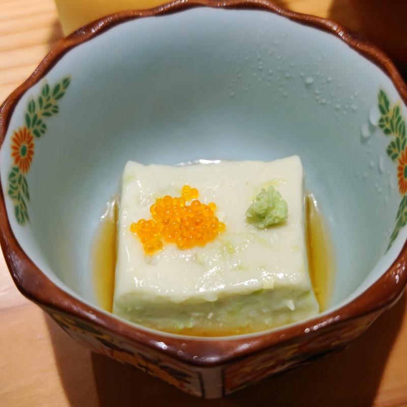 枝豆ごま豆腐(寿司トおでんにのや横浜店)