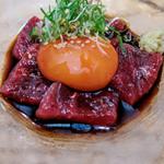 ミンクくじらユッケ
