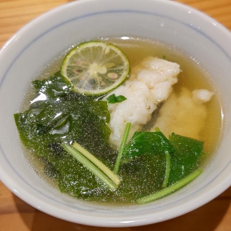 鱧のおでん(寿司トおでんにのや横浜店)