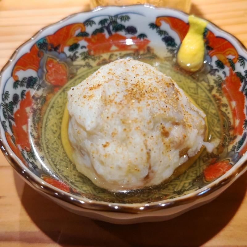 鰻とごぼう真丈(寿司トおでんにのや横浜店)