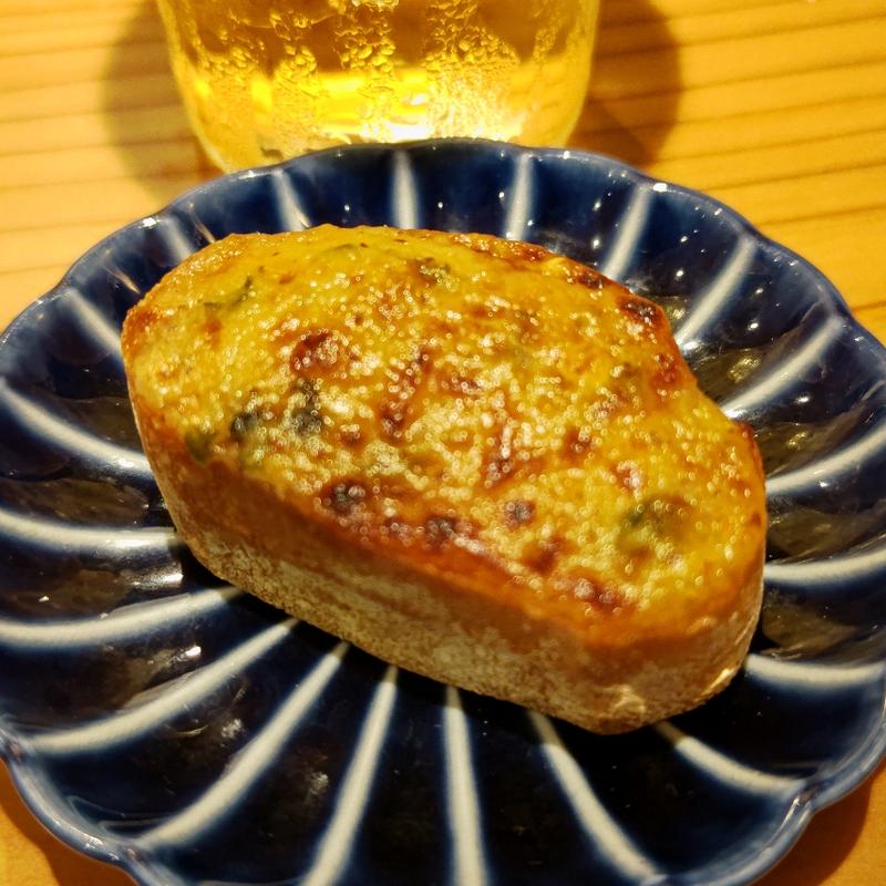 山椒味噌バターバゲット(寿司トおでんにのや横浜店)