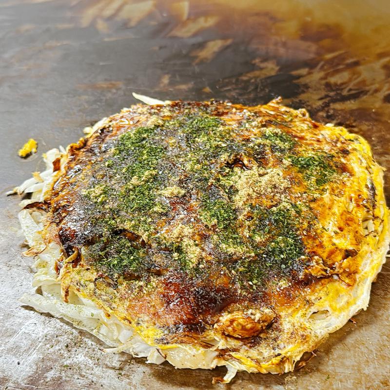 豚玉お好み焼き(ねぎぼうず （京都 三十三間堂近く ねぎぼうず）)