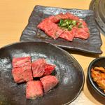 中落ちカルビ、ロース