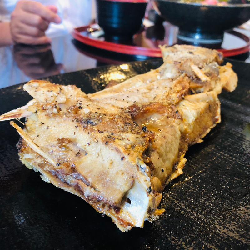 数量限定 マグロのカマ焼き(まぐろの館 （マグロノヤカタ）)