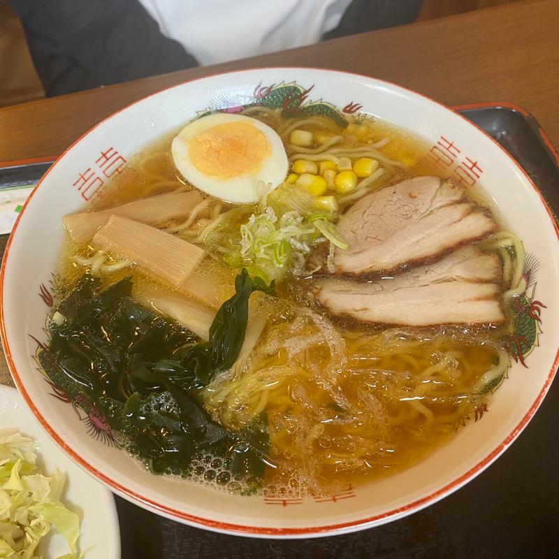 源流ラーメン(お食事処 げんき茶屋)