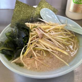 ネギラーメン　ワカメ