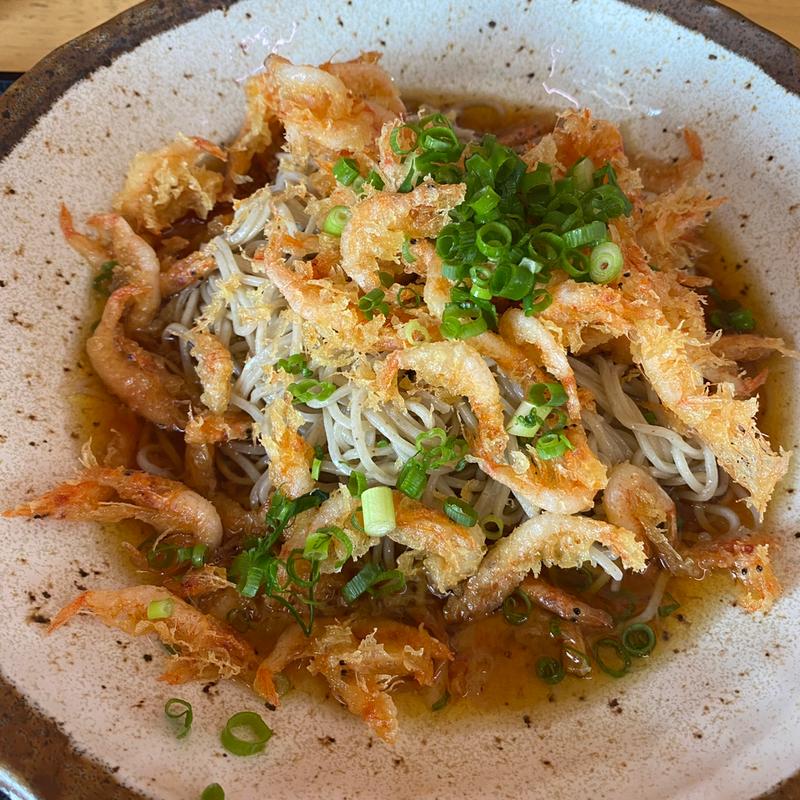 桜えび華冷そば(海老そば屋 道の駅 富士 (下り))