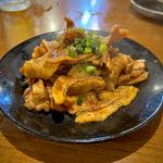 “名物”しびれ豚皿