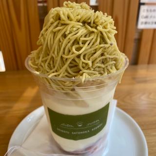 モンブランパルフェ(信州里の菓工房 善光寺仲見世店)
