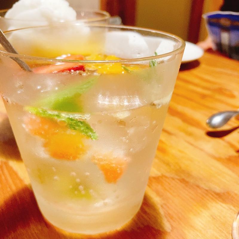 フルーツとハーブのサイダー(Bistro Ruelle)