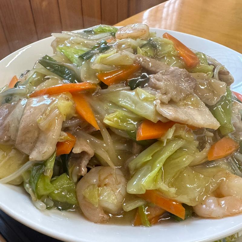 皿うどんセット(食道家 離 伸 )