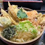 野菜天ぶっかけ(大地のうどん 本店)