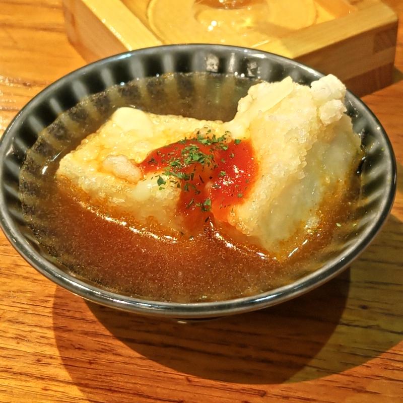 洋風揚げ出し豆腐(湘南バルはなたれ)