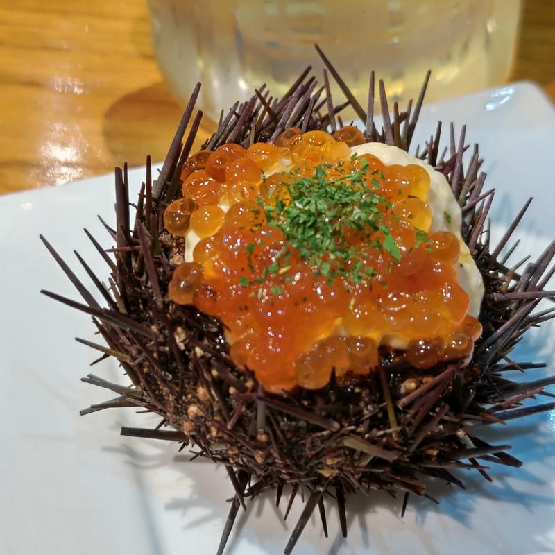 自家製生うにプリン(湘南バルはなたれ)