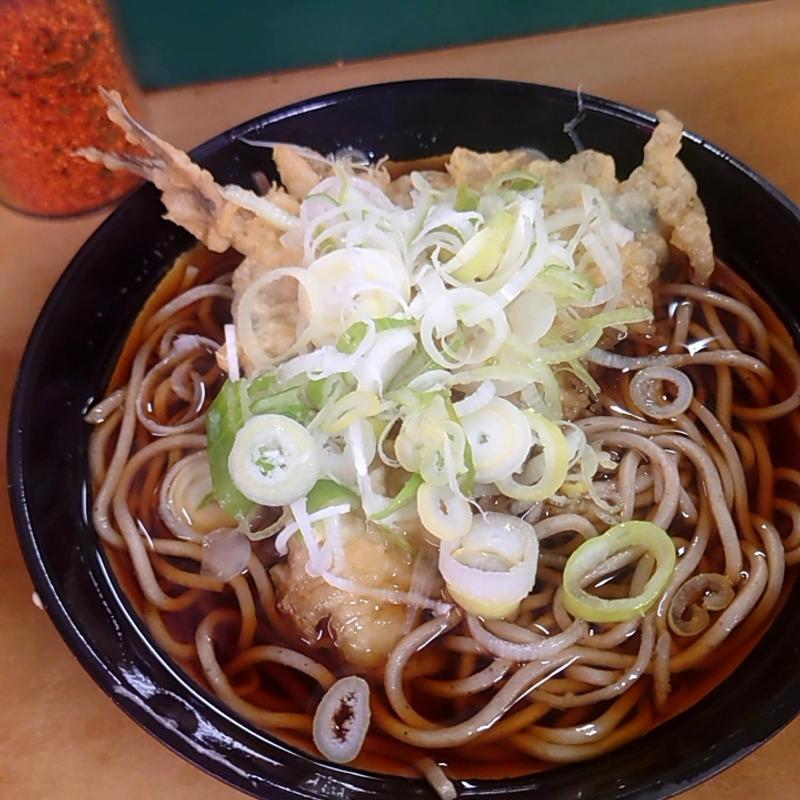アジ天 そばうどん(天亀そば )