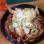 アジ天 そばうどん