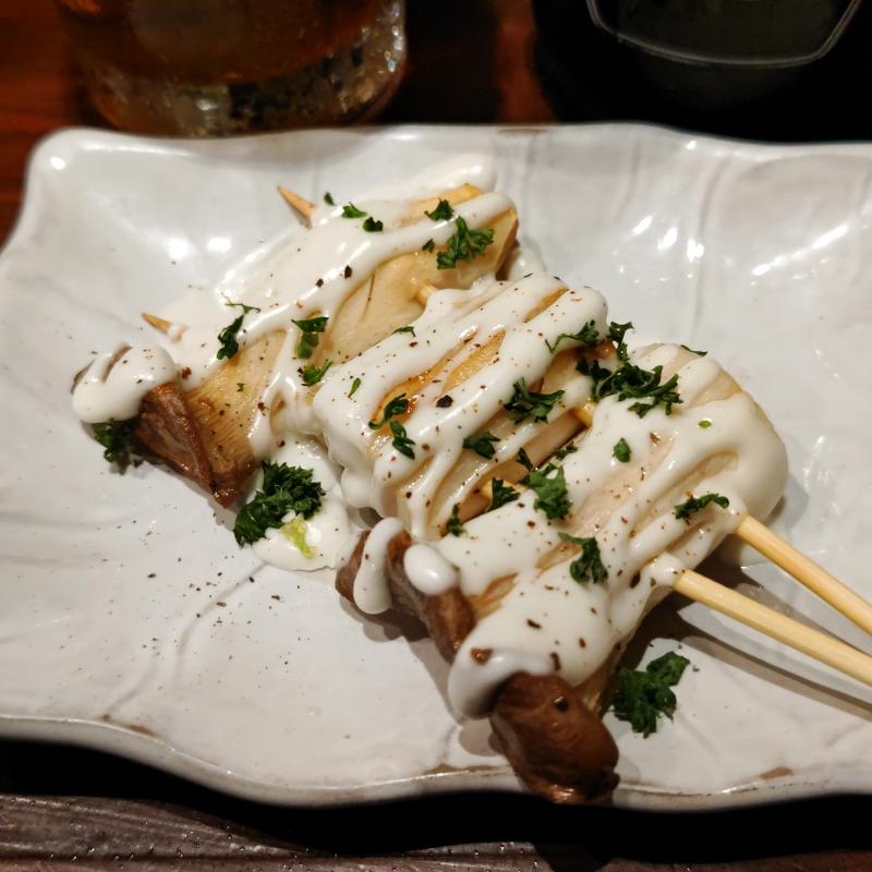 エリンギ バーニャソース(やきとり家すみれ 横浜鶴屋町店 )