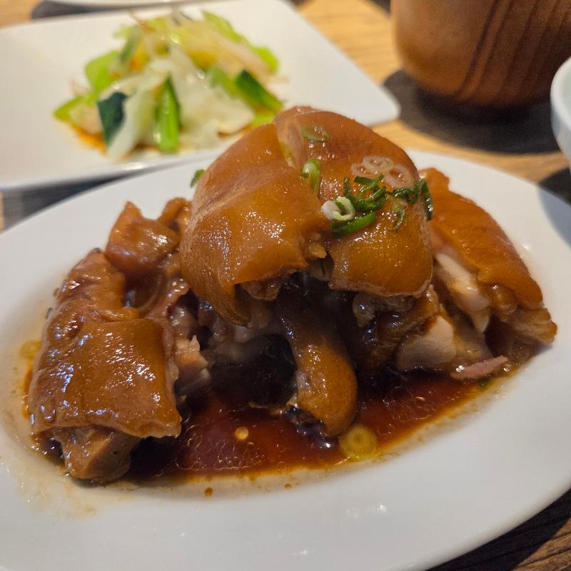 豚足A定食(極上豚足 釘本食堂)