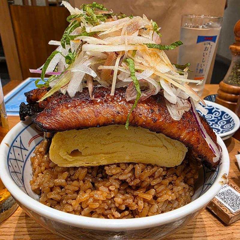 梅ダレ鰻玉丼(いづも福島店)