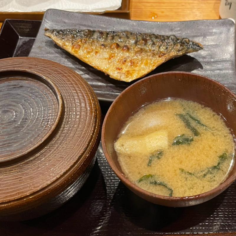 サバ文化干し(しんぱち食堂 田町店)