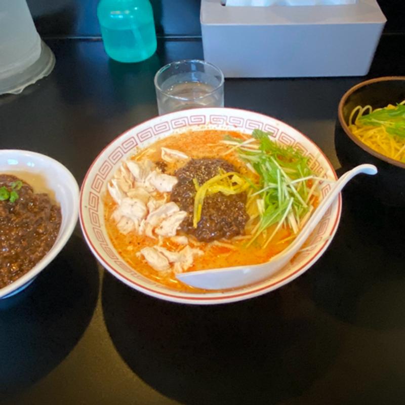 柚子とささみの冷やしぶっかけ担担麺(限定)(風来房 )