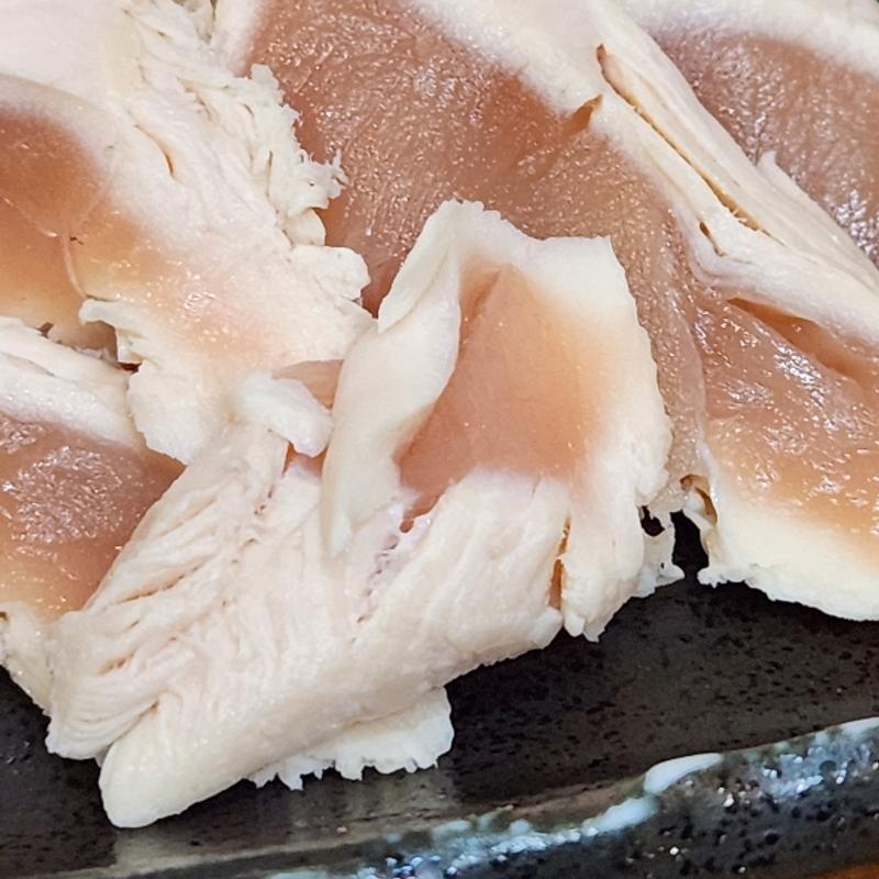 錦爽鶏霜降り(刺身)(居酒屋 鶴八 名古屋駅前本店)