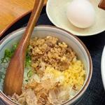 蕎麦屋さんのTKG
