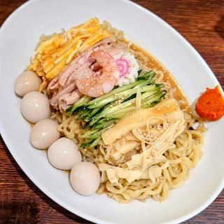 味噌ダレ冷やし中華 うずら5個(味噌ラーメン 雪ぐに)