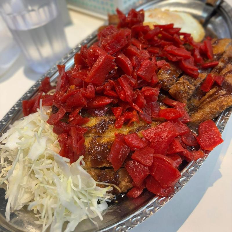 ダブルカツカレー(ゴーゴーカレー 新宿御苑スタジアム)