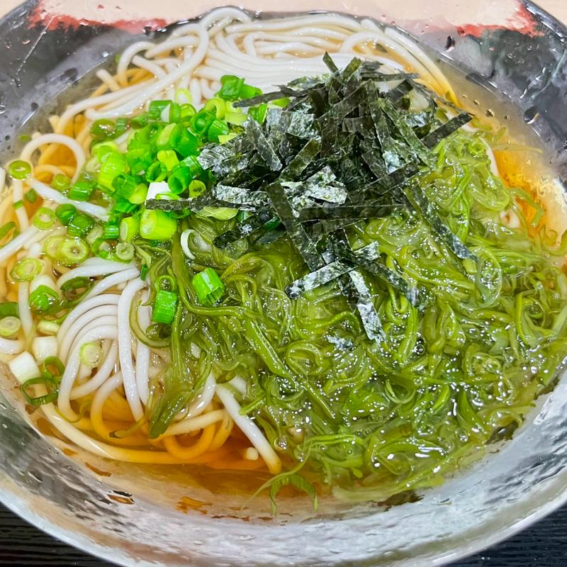 幻の冷やしめかぶそば(そば処　こぎん  )